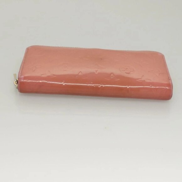 LOUIS VUITTON Vernis Zippy Wallet Long Wallet Poppy Petal M61562 LV Auth am8739 - Picture 6 of 15